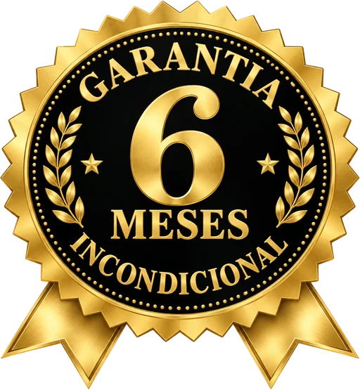 Selo de garantia de 6 meses