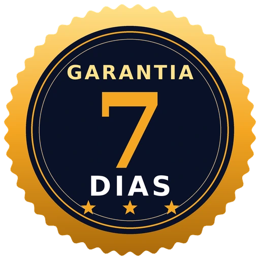 Selo de garantia de 7 dias